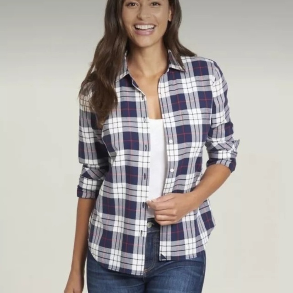 NWT UnTuckit Citra Women’s Button Down Shirt Size 4